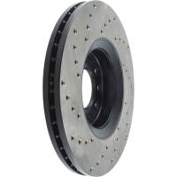 StopTech - StopTech Sport Cryo Cross Drilled Brake Rotor Front Left 128.38017CL - Image 5