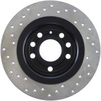 Stoptech - StopTech Sport Cross Drilled Brake Rotor Rear Left 128.38018L - Image 2