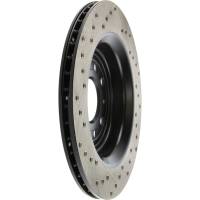 Stoptech - StopTech Sport Cryo Cross Drilled Brake Rotor Rear Left 128.38019CL - Image 5