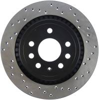 Stoptech - StopTech Sport Cross Drilled Brake Rotor Rear Left 128.38019L - Image 1