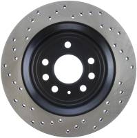 Stoptech - StopTech Sport Cross Drilled Brake Rotor Rear Left 128.38019L - Image 2