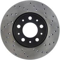 StopTech - StopTech Sport Cross Drilled Brake Rotor Front Left 128.39019L - Image 1