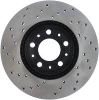 StopTech - StopTech Sport Cross Drilled Brake Rotor Front Left 128.39019L - Image 2