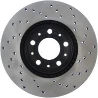 Stoptech - StopTech Sport Cross Drilled Brake Rotor Front Right 128.39019R - Image 2