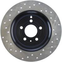 Stoptech - StopTech Sport Cross Drilled Brake Rotor Rear Left 128.39020L - Image 2