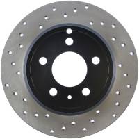 StopTech Sport Cross Drilled Brake Rotor Rear Right 128.39020R