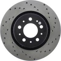 StopTech - StopTech Sport Cryo Cross Drilled Brake Rotor Front Left 128.39023CL - Image 4