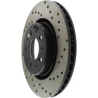 StopTech - StopTech Sport Cryo Cross Drilled Brake Rotor Front Left 128.39023CL - Image 5