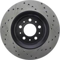 Stoptech - StopTech Sport Cryo Cross Drilled Brake Rotor Front Right 128.39023CR - Image 2