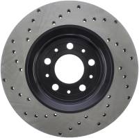 StopTech - StopTech Sport Cross Drilled Brake Rotor Front Left 128.39023L - Image 2