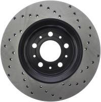 Stoptech - StopTech Sport Cross Drilled Brake Rotor Front Right 128.39023R - Image 2