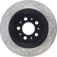 Stoptech - StopTech Sport Cryo Cross Drilled Brake Rotor Rear Left 128.39025CL - Image 3