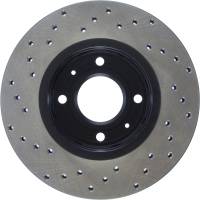 StopTech - StopTech Sport Cryo Cross Drilled Brake Rotor Front Left 128.39027CL - Image 5