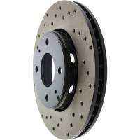 Stoptech - StopTech Sport Cryo Cross Drilled Brake Rotor Front Right 128.39027CR - Image 2