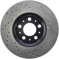 Stoptech - StopTech Sport Cross Drilled Brake Rotor Front Right 128.39029R - Image 2