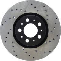 StopTech - StopTech Sport Cryo Cross Drilled Brake Rotor Front Left 128.39032CL - Image 2