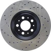 StopTech - StopTech Sport Cryo Cross Drilled Brake Rotor Front Left 128.39032CL - Image 4