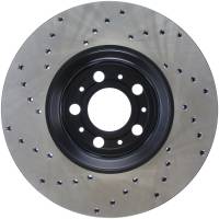 StopTech - StopTech Sport Cross Drilled Brake Rotor Front Left 128.39032L - Image 2