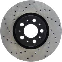 StopTech Sport Cross Drilled Brake Rotor Front Right 128.39032R