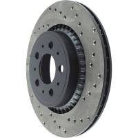 Stoptech - StopTech Sport Cryo Cross Drilled Brake Rotor Rear Left 128.39033CL - Image 2