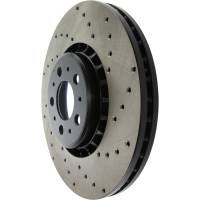 StopTech - StopTech Sport Cryo Cross Drilled Brake Rotor Front Left 128.39034CL - Image 5