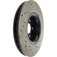 Stoptech - StopTech Sport Cryo Cross Drilled Brake Rotor Front Right 128.39034CR - Image 3