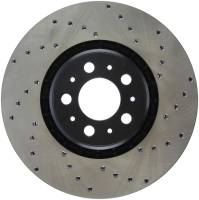 StopTech - StopTech Sport Cross Drilled Brake Rotor Front Left 128.39034L - Image 1