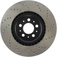 Stoptech - StopTech Sport Cross Drilled Brake Rotor Front Right 128.39035R - Image 2