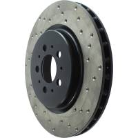 Stoptech - StopTech Sport Cryo Cross Drilled Brake Rotor Rear Left 128.39036CL - Image 3