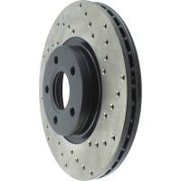 StopTech - StopTech Sport Cryo Cross Drilled Brake Rotor Front Left 128.39037CL - Image 4