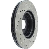 Stoptech - StopTech Sport Cryo Cross Drilled Brake Rotor Front Right 128.39037CR - Image 4