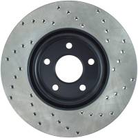 Stoptech - StopTech Sport Cross Drilled Brake Rotor Front Right 128.39037R - Image 2