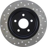 Stoptech - StopTech Sport Cryo Cross Drilled Brake Rotor Rear Left 128.39039CL - Image 2