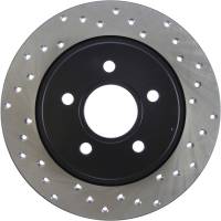 Stoptech - StopTech Sport Cryo Cross Drilled Brake Rotor Rear Left 128.39039CL - Image 3