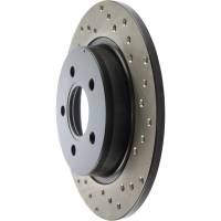 Stoptech - StopTech Sport Cryo Cross Drilled Brake Rotor Rear Left 128.39039CL - Image 4