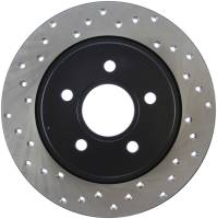 StopTech Sport Cross Drilled Brake Rotor Rear Right 128.39039R