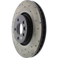 StopTech - StopTech Sport Cryo Cross Drilled Brake Rotor; Front Left - Image 4