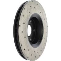 StopTech - StopTech Sport Cryo Cross Drilled Brake Rotor; Front Left - Image 5