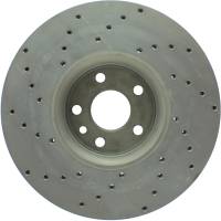 StopTech - StopTech Sport Cryo Cross Drilled Brake Rotor Front Left 128.39046CL - Image 2