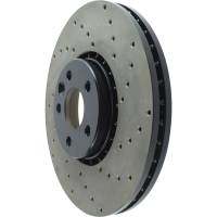 StopTech - StopTech Sport Cryo Cross Drilled Brake Rotor Front Left 128.39046CL - Image 3