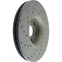 StopTech - StopTech Sport Cryo Cross Drilled Brake Rotor Front Left 128.39046CL - Image 5