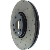 Stoptech - StopTech Sport Cryo Cross Drilled Brake Rotor Front Right 128.39046CR - Image 2