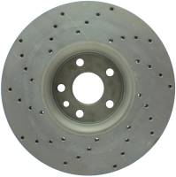 StopTech - StopTech Sport Cross Drilled Brake Rotor Front Left 128.39046L - Image 2