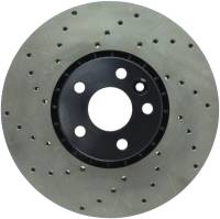 StopTech Sport Cross Drilled Brake Rotor Front Right 128.39046R