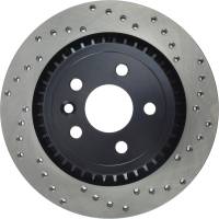 Stoptech - StopTech Sport Cryo Cross Drilled Brake Rotor Rear Left 128.39047CL - Image 4