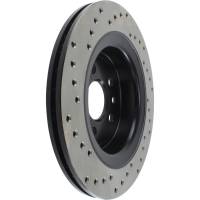 Stoptech - StopTech Sport Cryo Cross Drilled Brake Rotor Rear Left 128.39047CL - Image 5