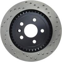 Stoptech - StopTech Sport Cross Drilled Brake Rotor Rear Left 128.39047L - Image 1