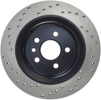 Stoptech - StopTech Sport Cross Drilled Brake Rotor Rear Left 128.39047L - Image 2