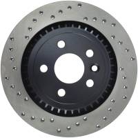 StopTech Sport Cross Drilled Brake Rotor Rear Right 128.39047R