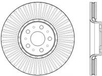 StopTech Sport Cross Drilled Brake Rotor Front Left 128.39048L